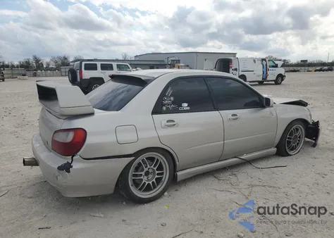 2003 Subaru Impreza Wrx из США, поврежденный, VIN JF1GD29633G512374